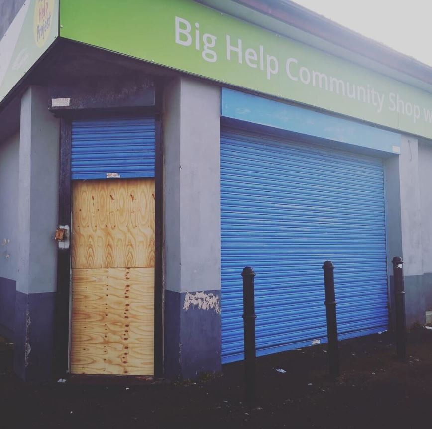 Big Help Project after burglary