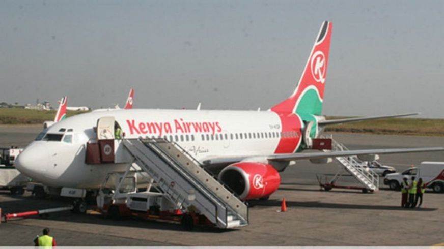 Ndege ya kampuni ya Kenya Airways