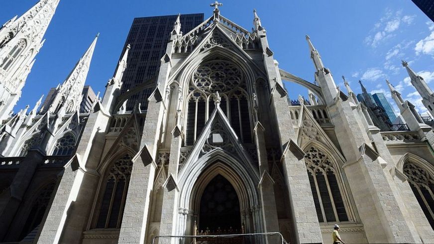 St Patrick's Cathedral in New York, September 2015