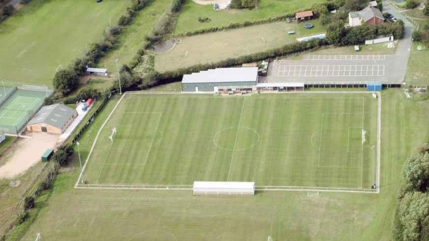 The Hadleigh United FC ground 