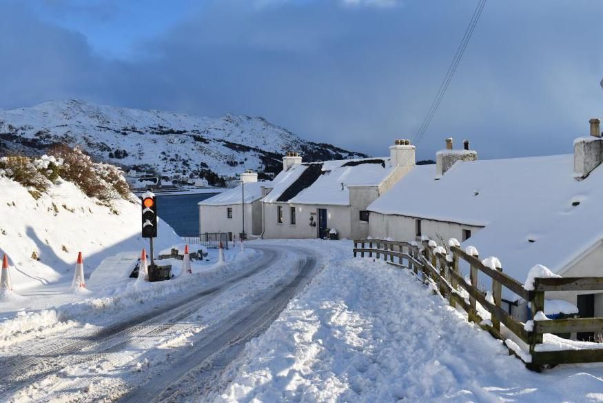 In Pictures: Scotland Under A Blanket Of Snow - BBC News