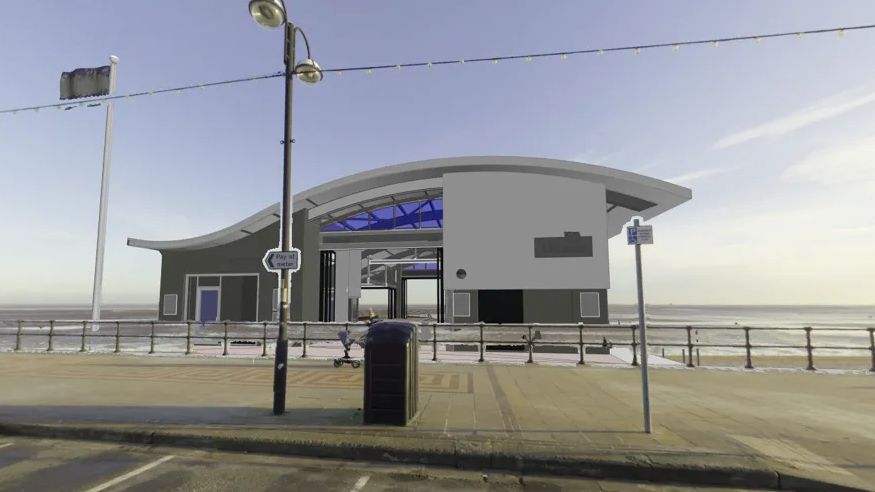 The design for the new Cleethorpes lifeboat station