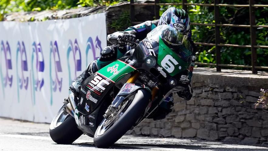 Michael Dunlop on his Supertwin