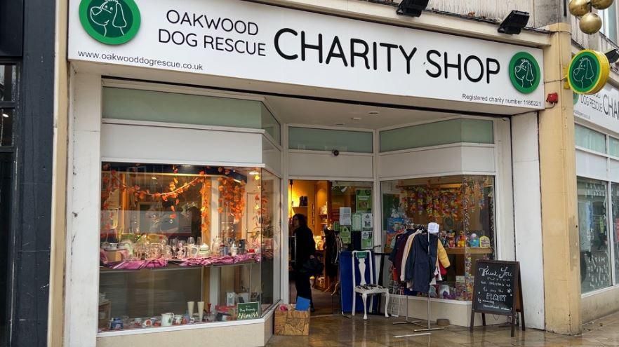Oakwood Dog Rescue charity shop