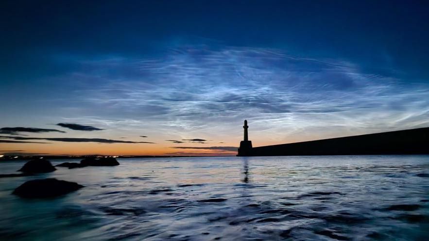 Noctilucent clouds from Aberdeen