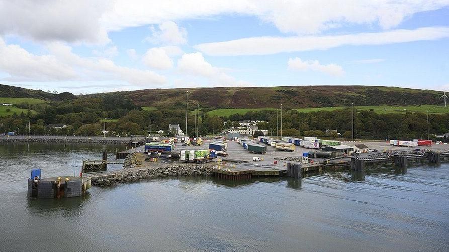Cairnryan harbour