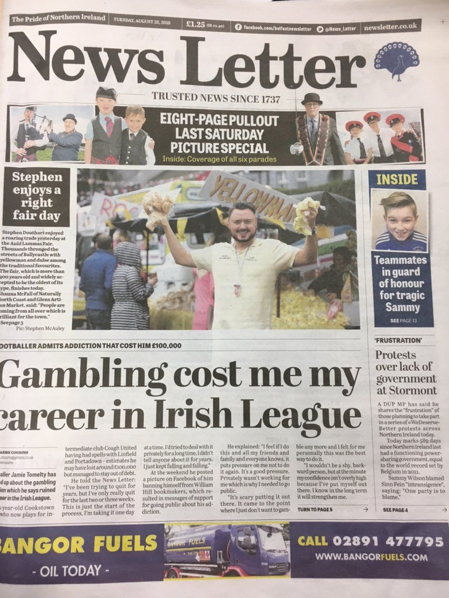 News Letter front page
