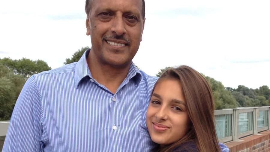 Priya and her dad