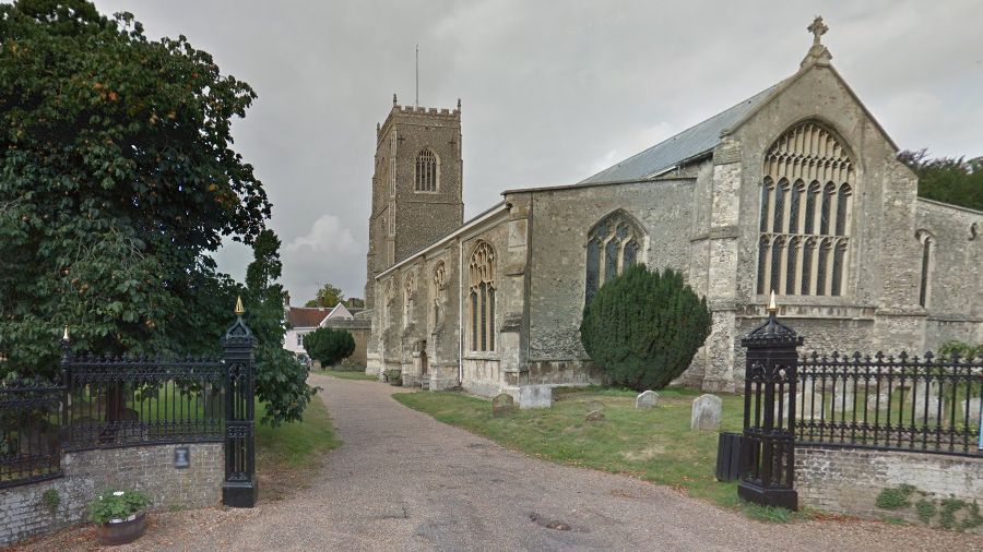 Google street view of the Church entrance 