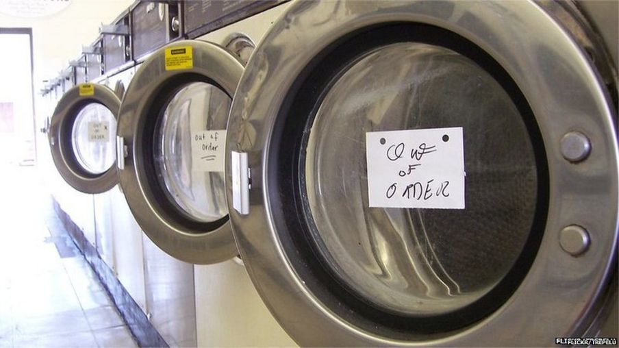 Commercial washing machines (Image: Flickr/Trepulu)