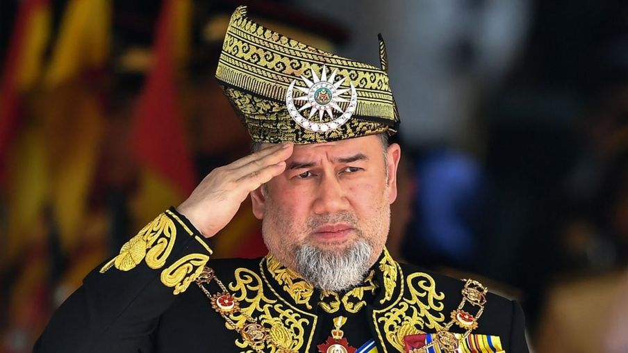 Image shows Sultan Muhammad V