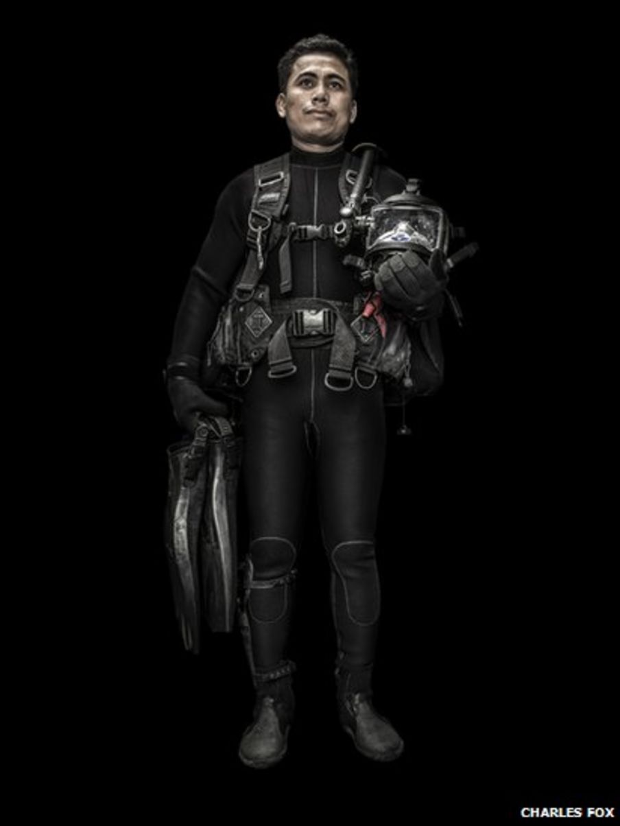 In pictures: Underwater deminers of Cambodia
