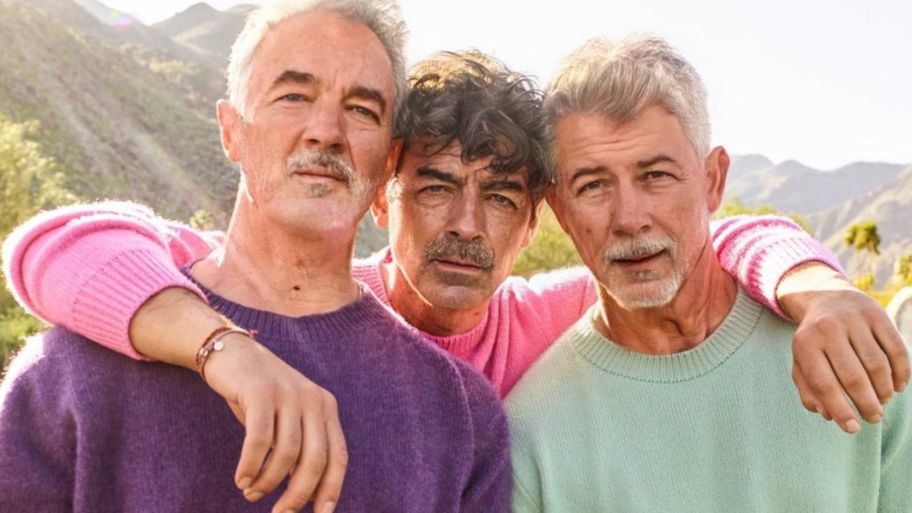 Jonas Brothers FaceApp age challenge Jonas Brothers FaceApp age challenge
