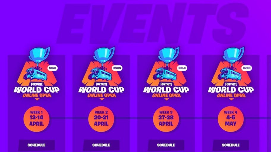 fortnite qualifiers - fortnite solo world cup qualifiers dates