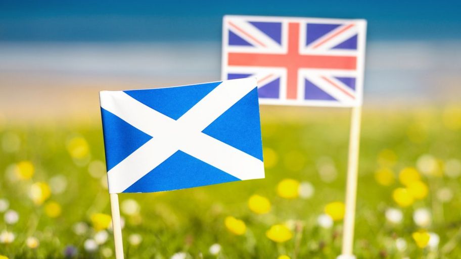 could a second scottish independence referendum be on the cards the scottish and the uk flag side by side