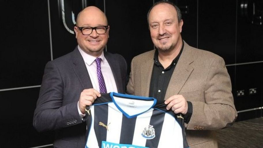 Newcastle announce Rafa Benitez as manager
