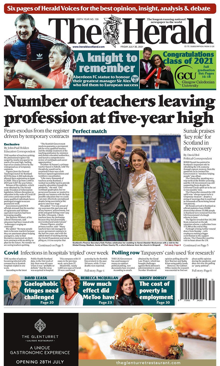 Scotland's papers: Teacher 'exodus' and call for new addicts' law - BBC ...