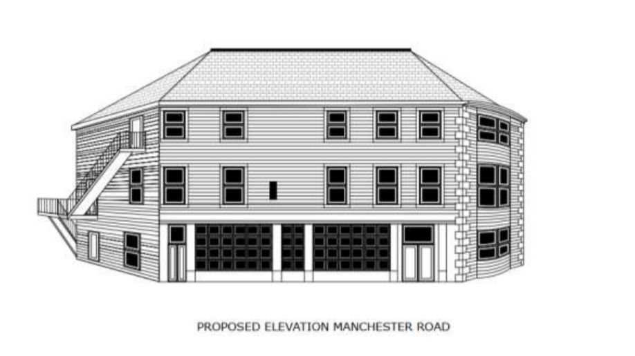 Proposed plans for Commercial Hotel in Haslingden