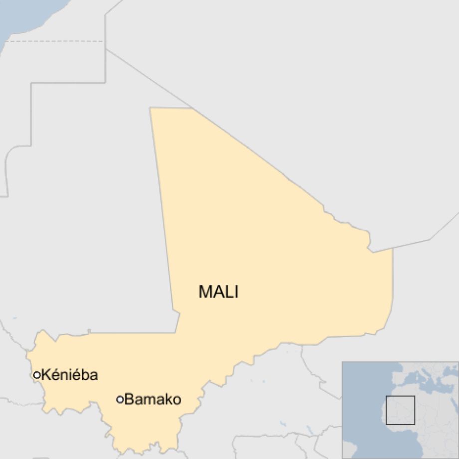 Map: Map of Mali