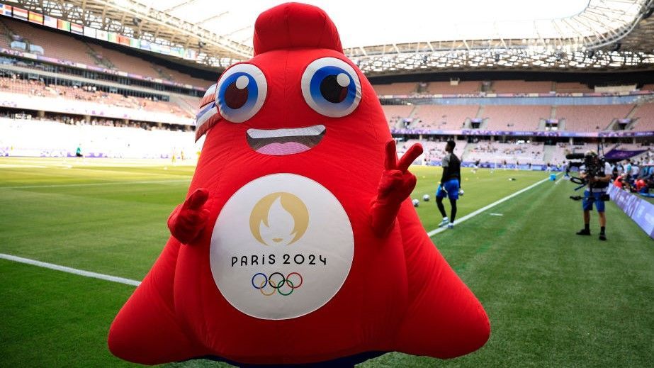 Olympic Phryge, the mascot for the 2024 Paris Olympic Games