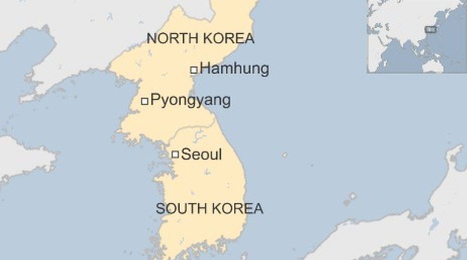 North Korea 'fires short-range missiles' into sea - BBC News