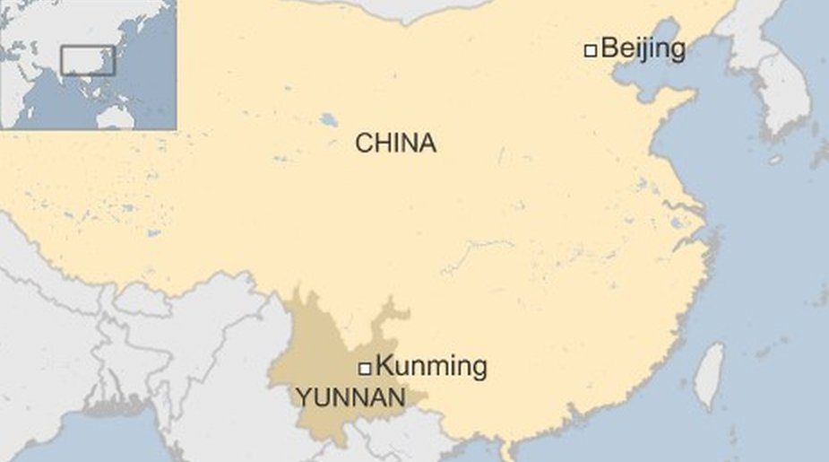kunming map