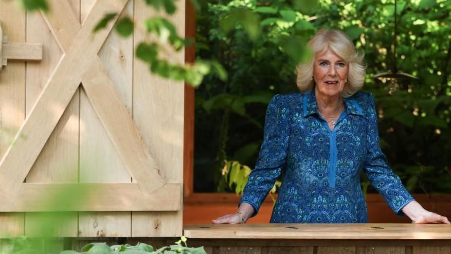 Queen Camilla at Chelsea Flower Show