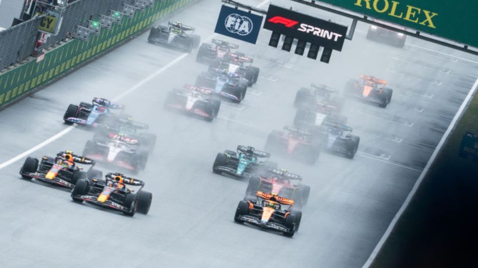 Austrian Grand Prix sprint race start 
