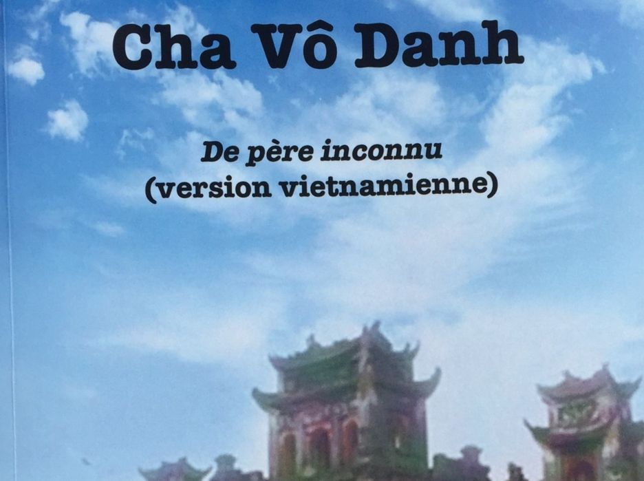 Bìa trước cuốn "Cha Vô Danh" của Phạm Ngọc Lân [Nxb. L'Harmattan 2019]