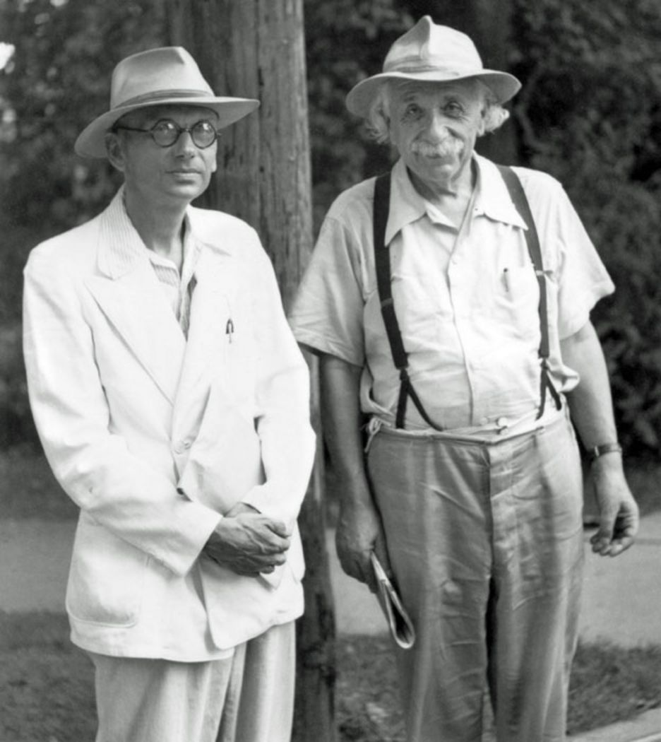 Kurt Gödel e Albert Einstein