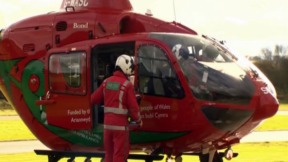 Wales' latest air ambulance