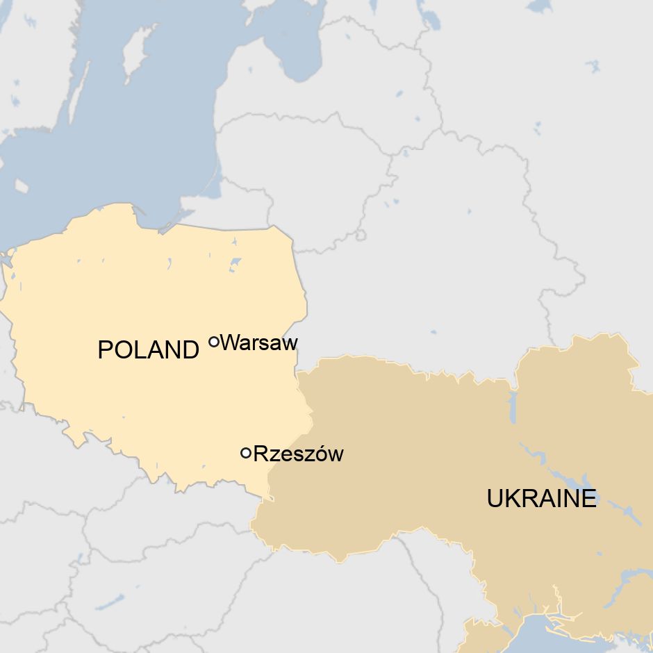 Map of Poland