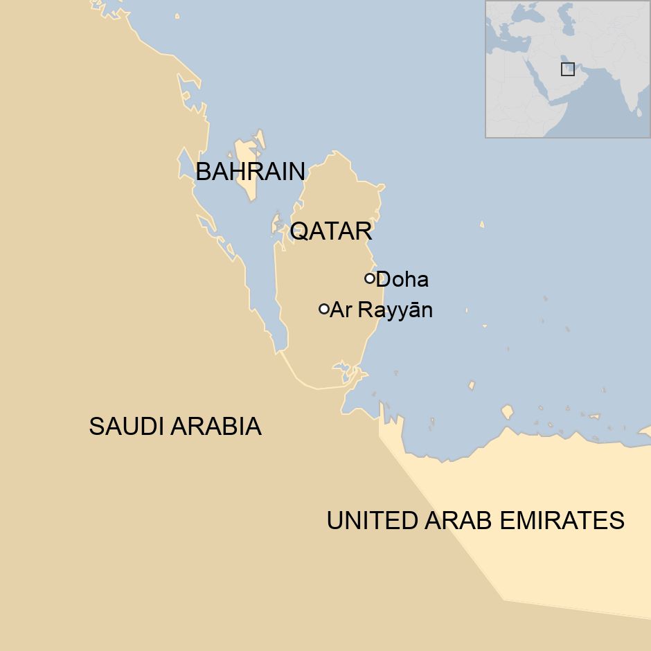 Doha map