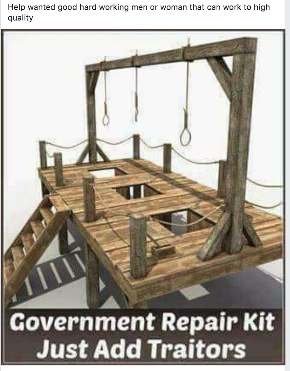 Government repair kit - just add traitors