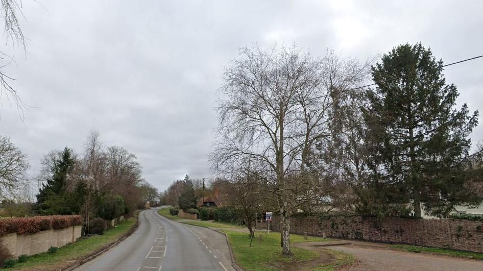 The B184 Ongar Road, Fyfield, Essex