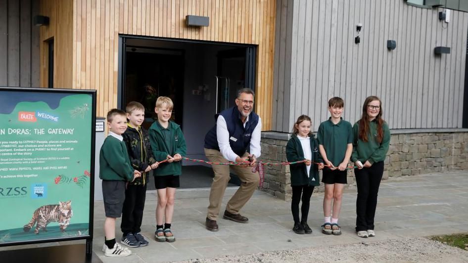 The official opening of Scotland's Wildlife Discovery Centre