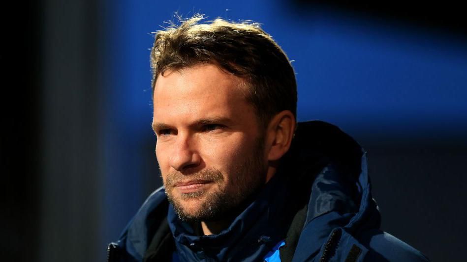 Tom Cleverley, Interim Head Coach of Watford during the Sky Bet Championship match between Ipswich Town and Watford at Portman Road on April 10, 2024 in Ipswich, England