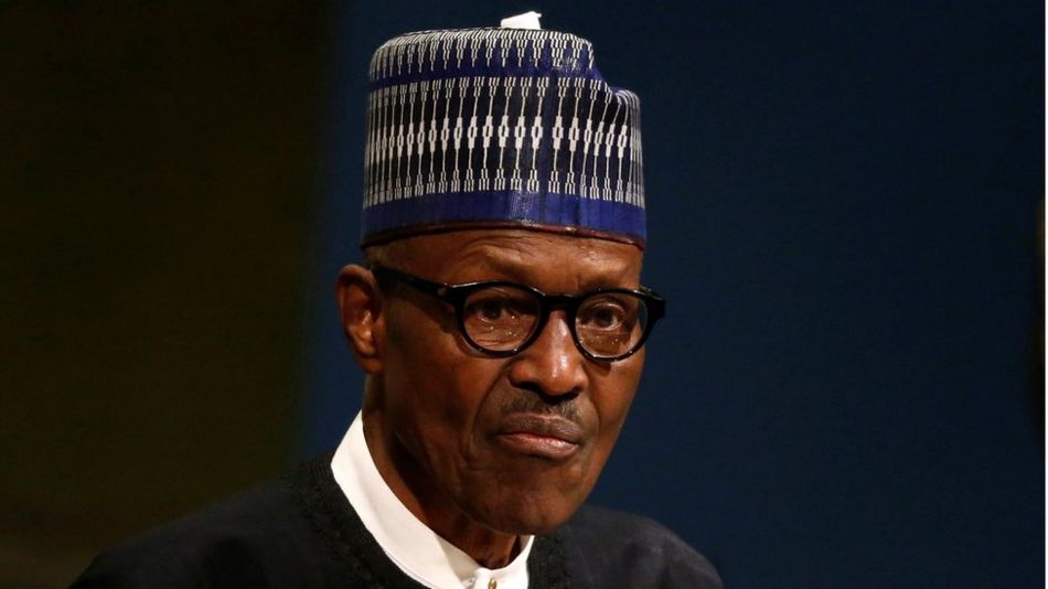 Nigerian President Muhammadu Buhari addresses the 72nd United Nations General Assembly at U.N. headquarters in New York, U.S., September 2017.