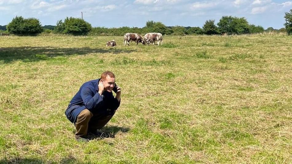 Tim McVeigh, Suffolk farmer