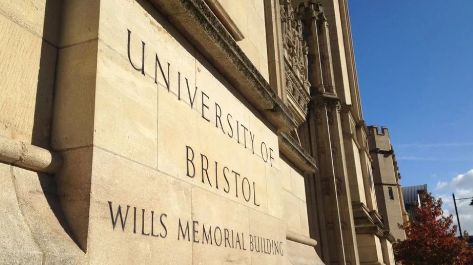 The exterior of the University of Bristol, Wills Memorial Building.