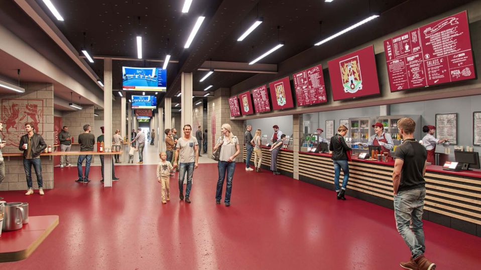 Plans for the new concourse