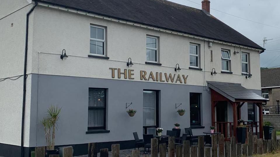 The Railway Pub in Nantgaredig