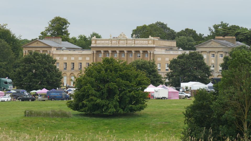 An event taking place in the grounds of Heveningham Hall