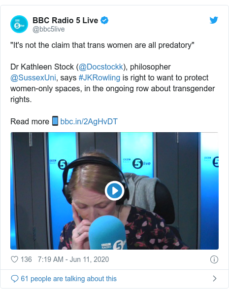 Jk Rowling Responds To Trans Tweets Criticism Bbc News