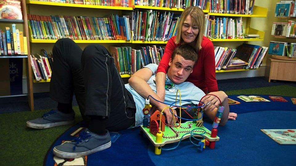 Michele with her son Declan