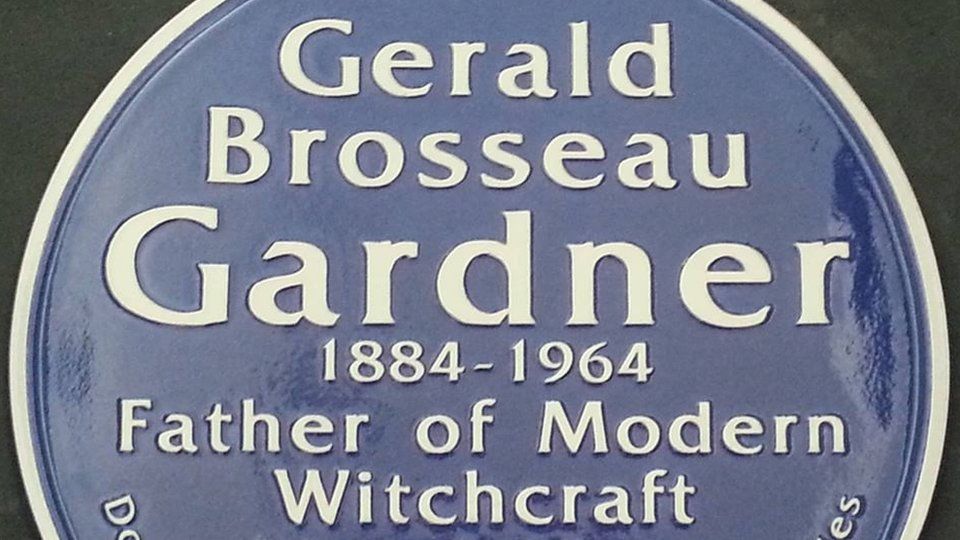 Gerald Gardner blue plaque