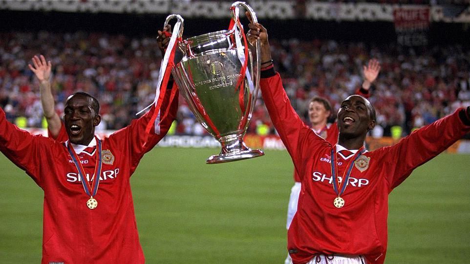 Andy Cole and Dwight Yorke