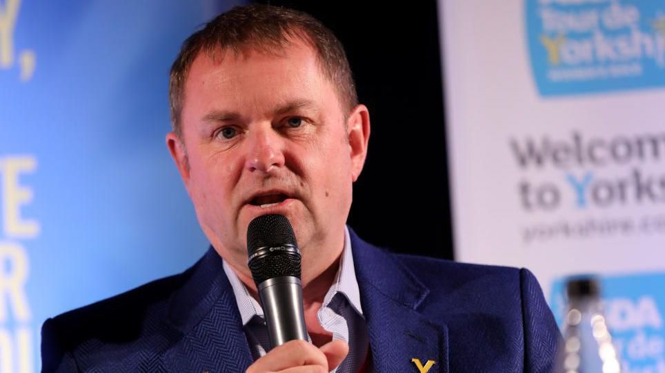 Gary Verity, then chief executive of Welcome to Yorkshire