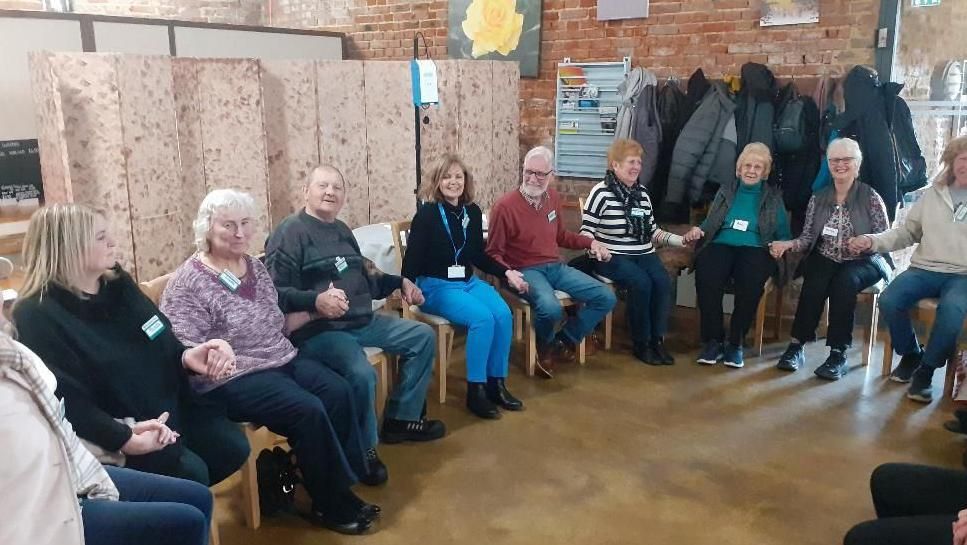 The 'Love to Move' group at Damsons, Wisbech
