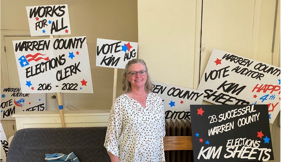 Democrat Kim Sheets hopes to unseat David Whipple in the special election